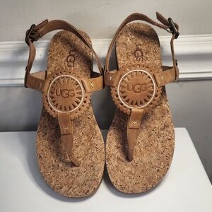 (SOLD) 🌟NEW WITHOUT BOX🌟 UGG Ayden II Sandals Tan Leather